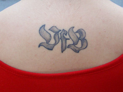 Vfb Stuttgart Tattoos . Tattoos VfB Stuttgart 1893 Ultras Commando Cannstatt ...